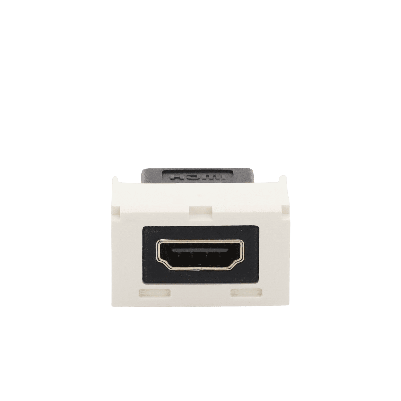 Módulo Acoplador HDMI 2.0, Hembra a Hembra Tipo-A, Categoría 2, Uso en 2 Puertos Mini-Com, Color Blanco Mate CMHDMIIW - PANDUIT