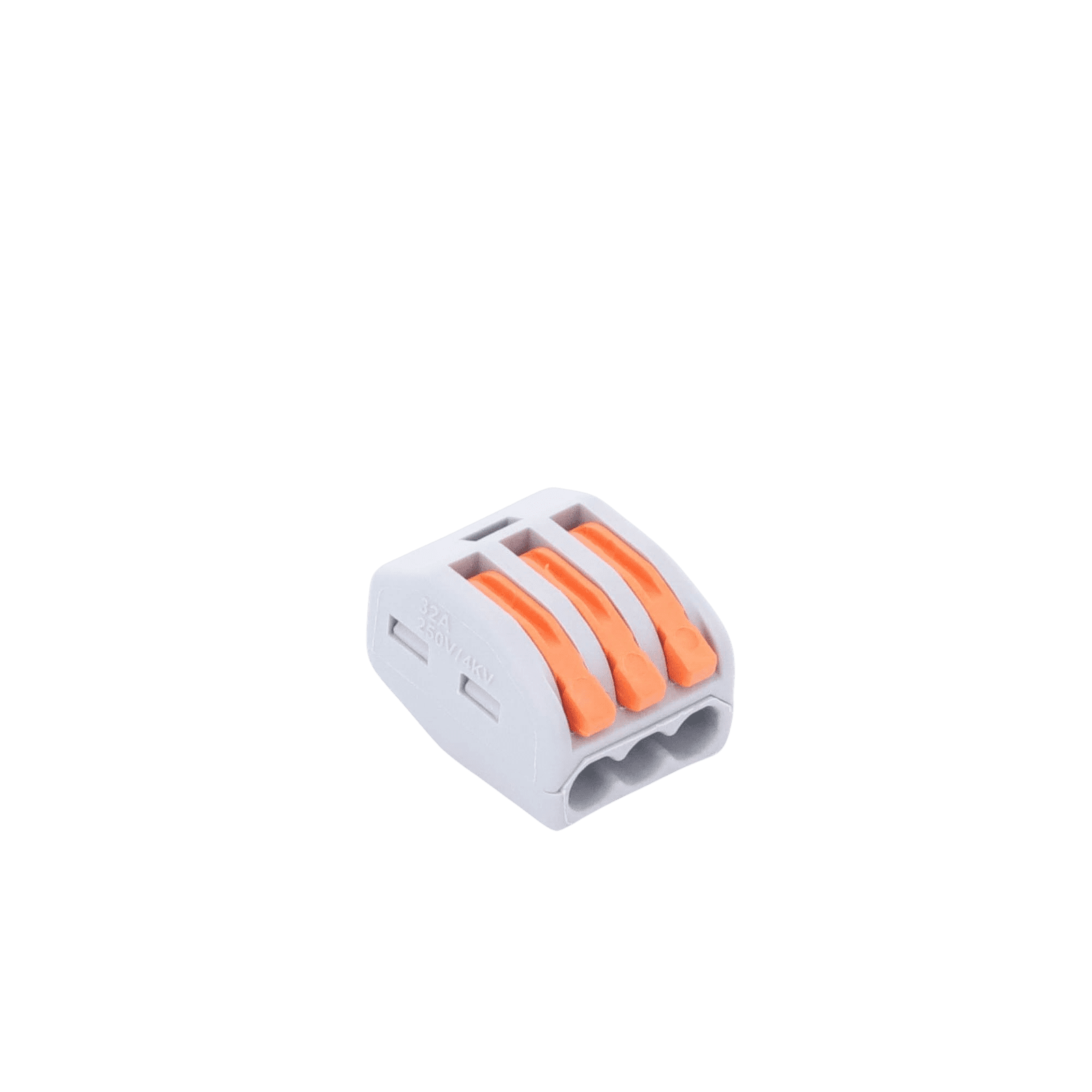 Conector Compacto para 1 Cable de Entrada 2 Cables de Salida / Cables Compatibles 12AWG-28AWG CON-1004 - EPCOM POWERLINE