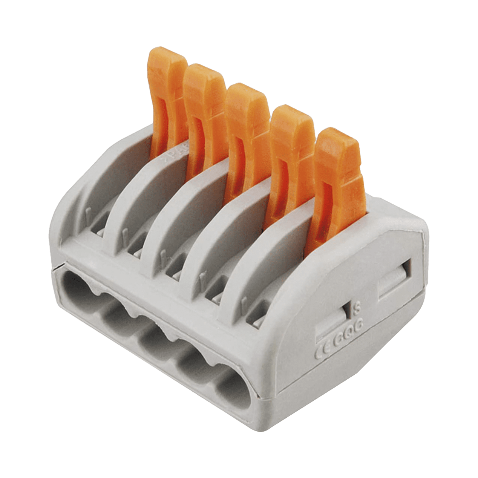 Conector Compacto para 1 Cable de Entrada 4 Cables de Salida / Cables Compatibles 12AWG-28AWG CON-1006 - EPCOM POWERLINE