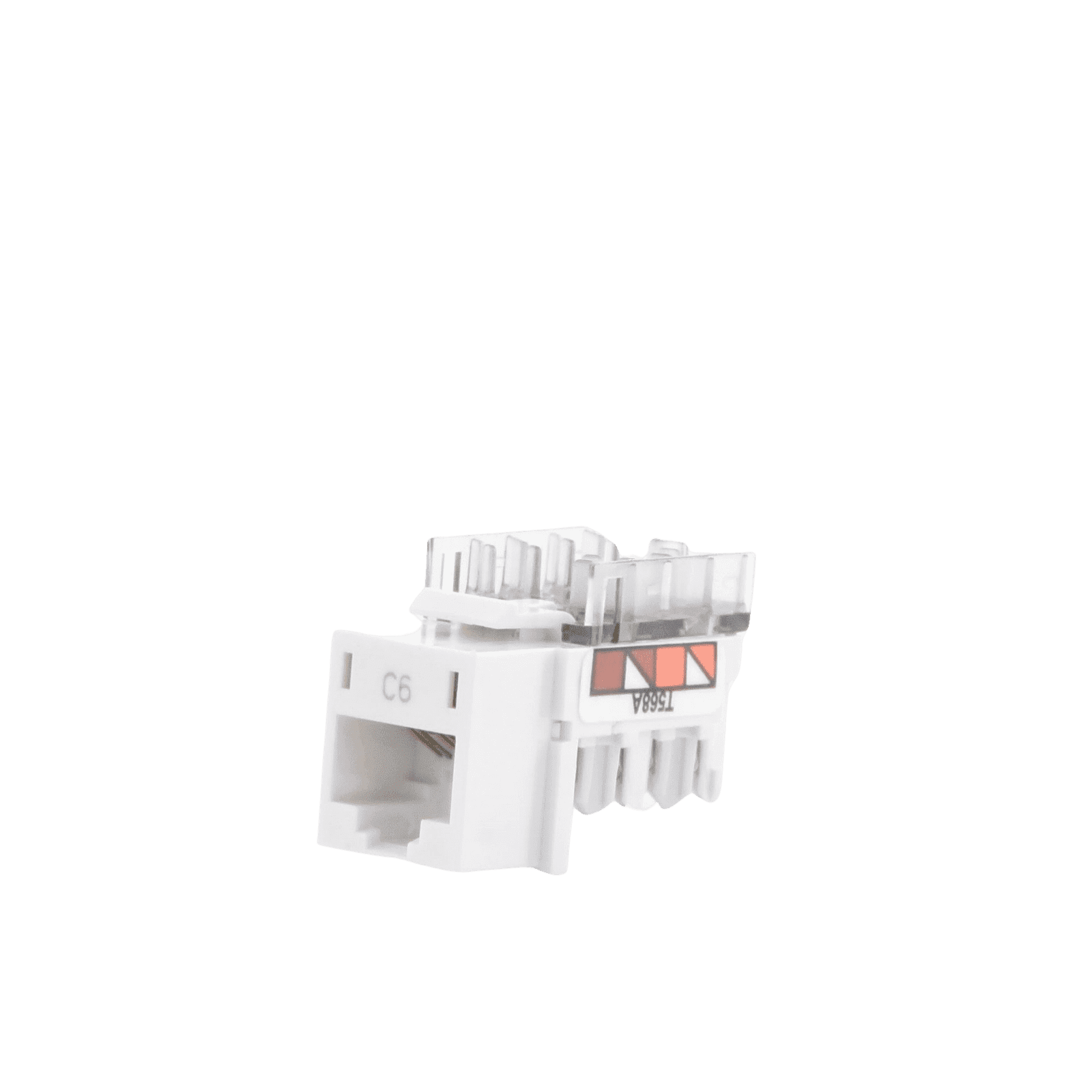 Adaptador jack telefonico Cat 6 (8 pin) Phone CON1PC6WH - LUTRON ELECTRONICS
