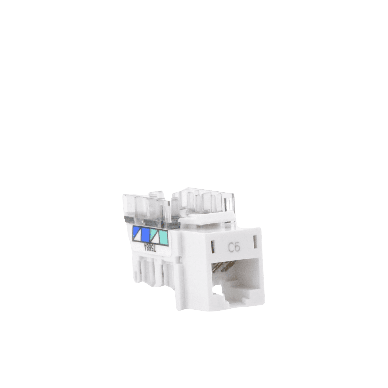 Adaptador jack telefonico Cat 6 (8 pin) Phone CON1PC6WH - LUTRON ELECTRONICS