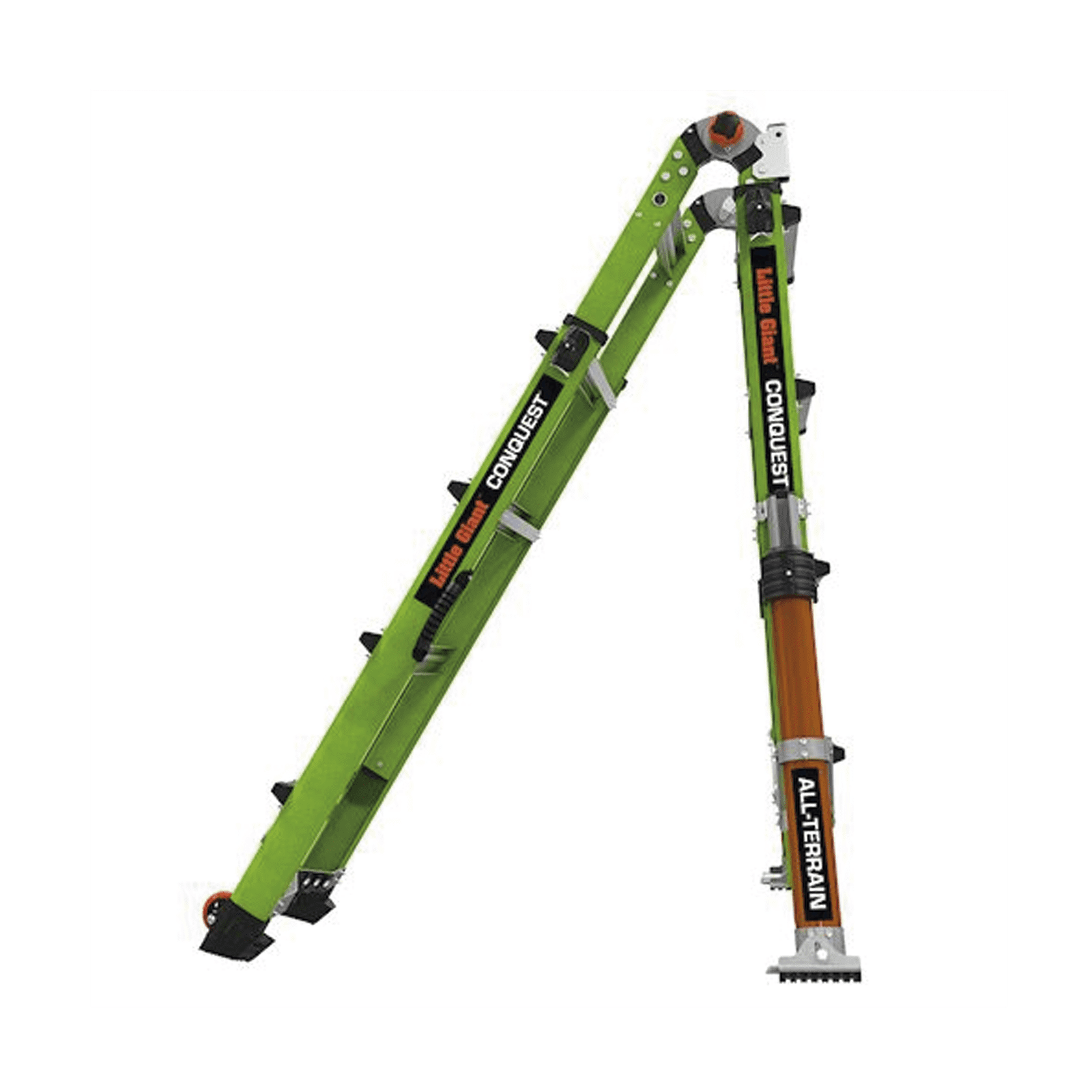 Escalera Multi-Posiciones de 6.7 m (22′) para Suelos Inclinados o con Desniveles. CONQUEST2.0 - Little Giant Ladder Systems