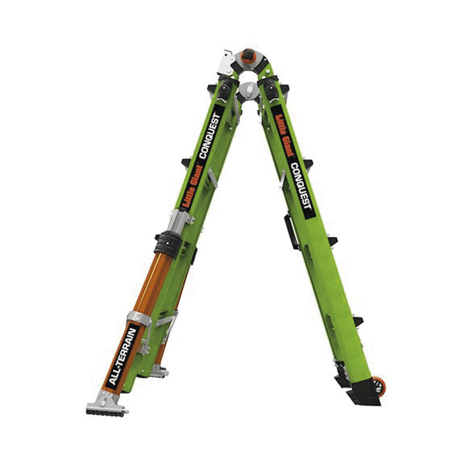 Escalera Multi-Posiciones de 6.7 m (22′) para Suelos Inclinados o con Desniveles. CONQUEST2.0 - Little Giant Ladder Systems