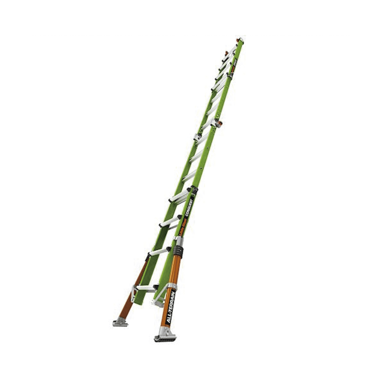 Escalera Multi-Posiciones de 6.7 m (22′) para Suelos Inclinados o con Desniveles. CONQUEST2.0 - Little Giant Ladder Systems
