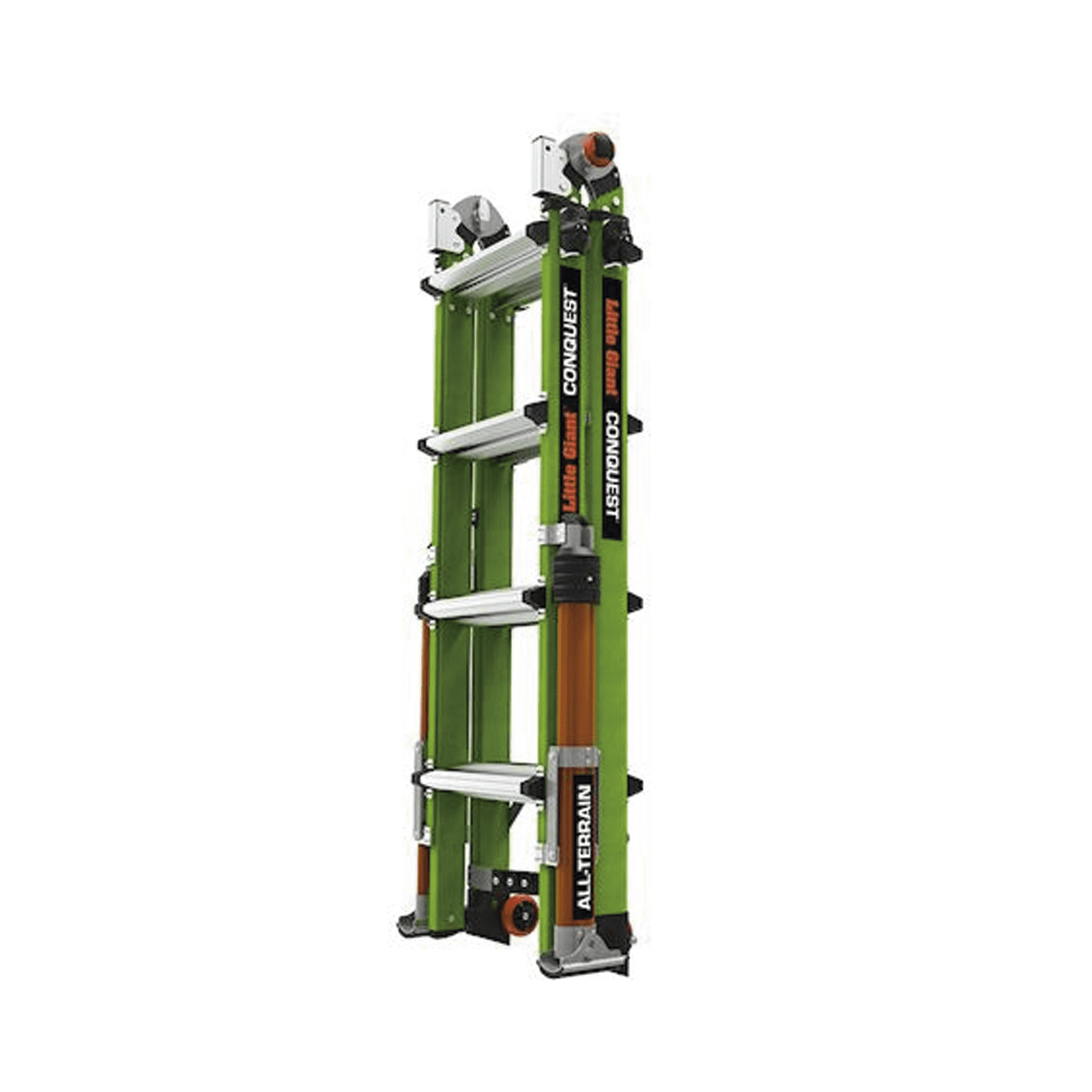 Escalera Multi-Posiciones de 6.7 m (22′) para Suelos Inclinados o con Desniveles. CONQUEST2.0 - Little Giant Ladder Systems