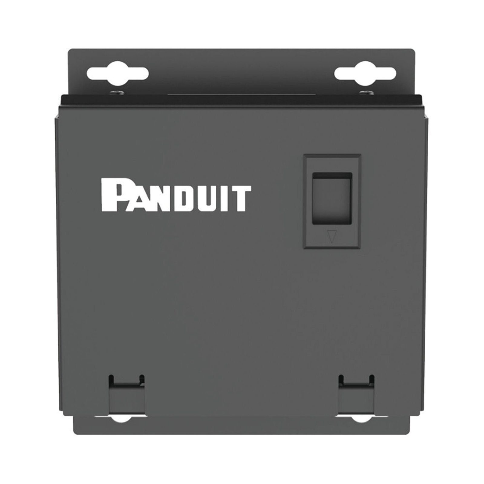 Punto de Consolidación de 6 Puertos Mini-Com, Instalación en Piso, Pared o Techo, Fabricado en Acero, Color Negro CPB6BL - PANDUIT