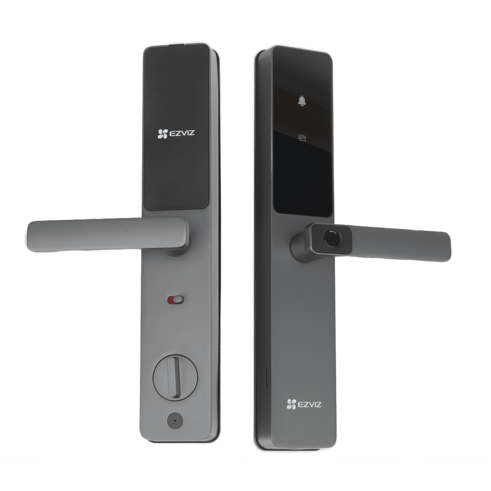 Cerradura Inteligente / Wi-Fi / Bluetooth / Códigos Temporales Para Visitantes / Lectura de Huella / Lectura de Tag / Contraseña / Botón para Timbrar / Apertura Remota / Alarma Anti-intrusión / No Requiere HUB CS-DL05-R200 - EZVIZ