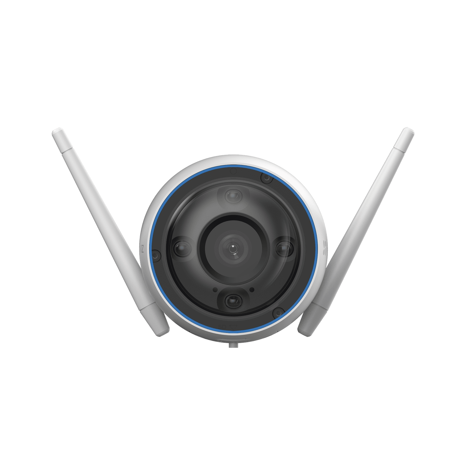 Bala WiFi / 5MP (3K) / Detección humana / Detección de Vehiculo / Sirena / Luz Parpadeante / Colores en Oscuridad / Micro SD / Uso en Exterior CS-H3-3K - EZVIZ