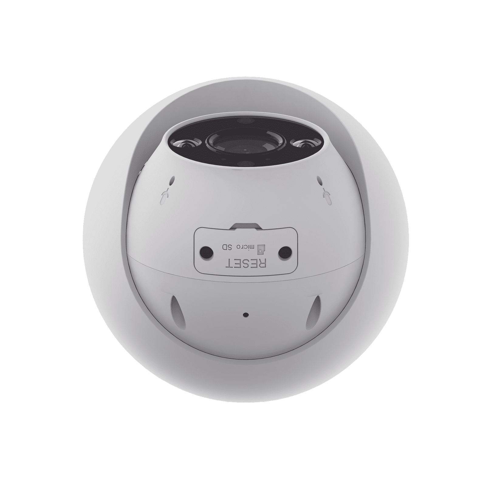 Domo IP 3 Megapíxel (2K) / Wi-Fi / Sirena y Estrobo /Audio de Dos Vías / Detección Humana y Vehiculo / Notificación Push / Audios Personalizables / Ranura Para Memoria hasta 512GB / Uso en Exterior IP67 CS-H4 - EZVIZ