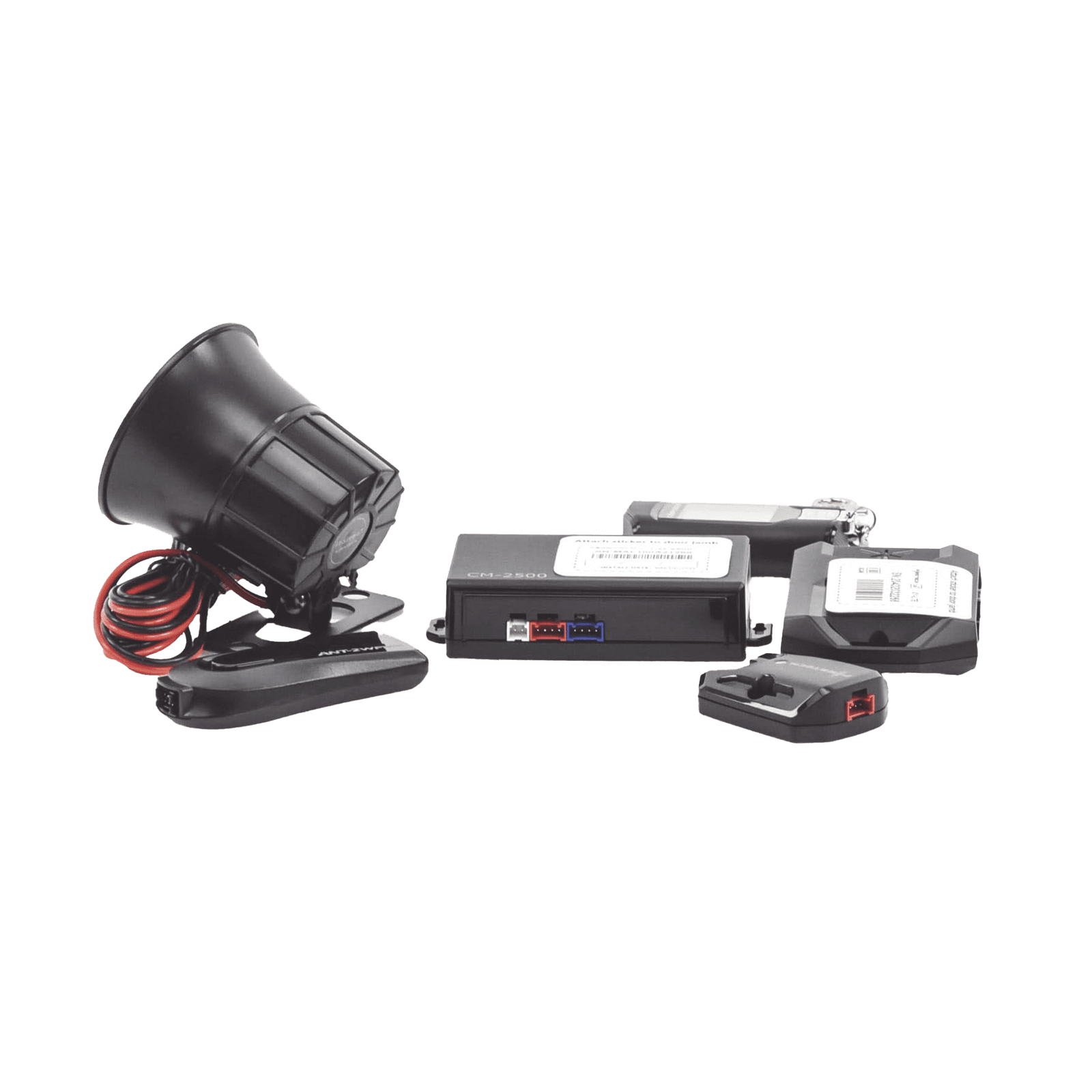 (MONITOREO en APP) Kit de Alarma Vehicular Profesional de 2 vías y control LCD con modulo CM2500 Incluye GPS X1-MAX LTE CSX2WQ900-A - COMPUSTAR