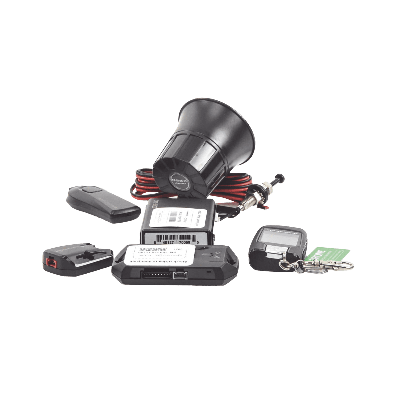 (MONITOREO en APP) Kit de Alarma Vehicular Profesional de 2 vías y control LCD con modulo CM2500 Incluye GPS X1-MAX LTE CSX2WQ900-A - COMPUSTAR