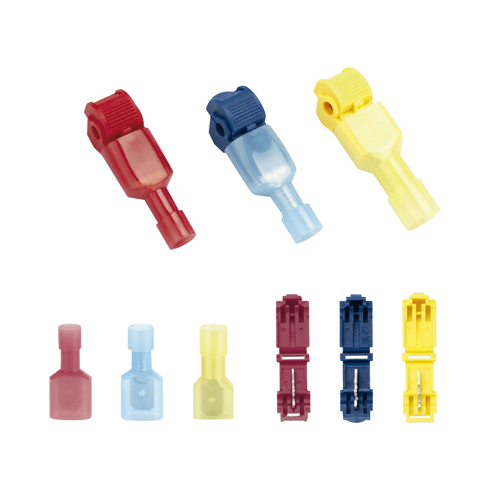 Kit de 60 Conectores para Cableado Eléctrico Tipo T-TAP / Conectores tipo Unión CT-T123 - EPCOM POWERLINE