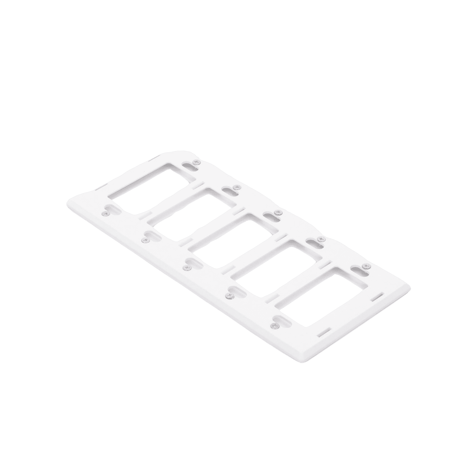 Placa de pared 5 espacios, para atenuador (dimmer), switch ó control remoto PICO inalámbrico CW5WH - LUTRON ELECTRONICS