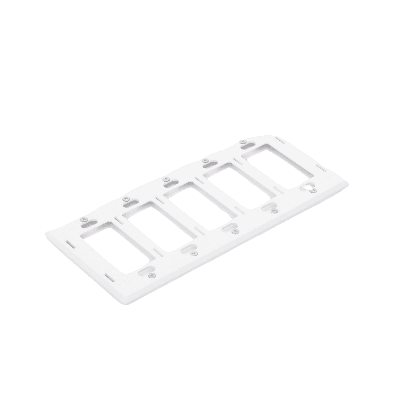 Placa de pared 5 espacios, para atenuador (dimmer), switch ó control remoto PICO inalámbrico CW5WH - LUTRON ELECTRONICS