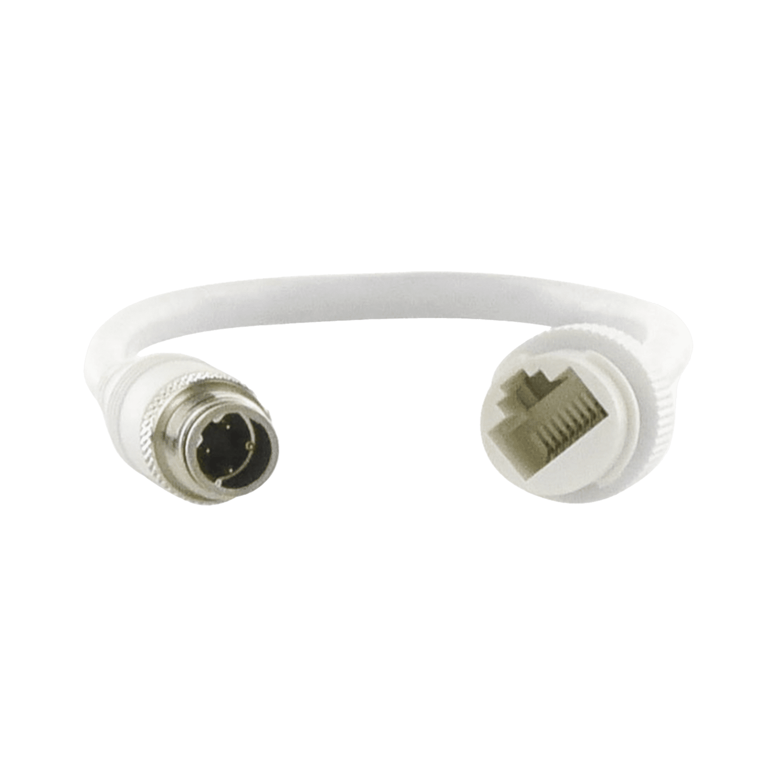 Cable Adaptador Tipo Aviación a RJ45 (Red) para el Kit Movil DS-MP5604SD/GLF(LITE)(KIT) M12TORJ45 - HIKVISION