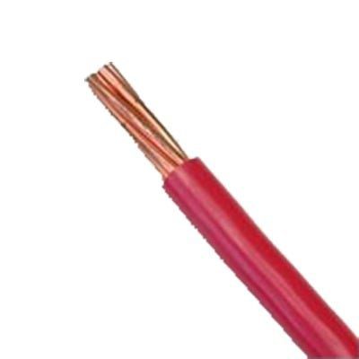 Cable Eléctrico 10 awg  color rojo,Conductor de cobre suave cableado. Aislamiento de PVC, auto extinguible. BOBINA 100 MTS SLY-304-RED/100 - INDIANA