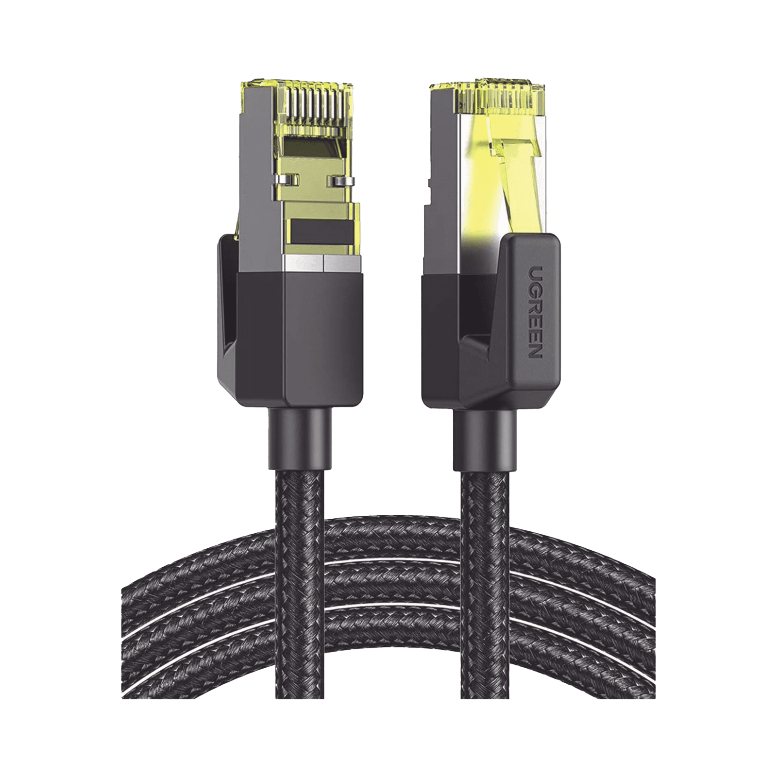 Cable Ethernet Cat7 CLASSâ? F/FTP Redondo con Malla de Nylon 3 Metros 80424 - UGREEN