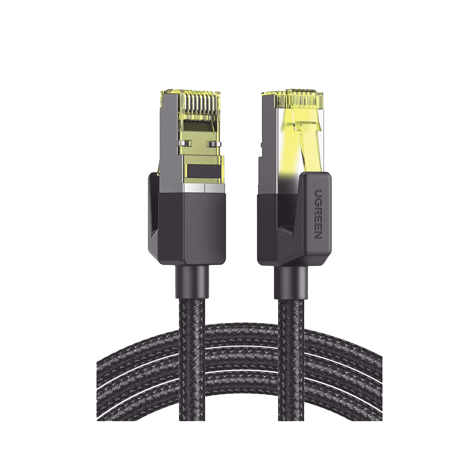 Cable Ethernet Cat7 CLASSâ? F/FTP Redondo con Malla de Nylon 5 Metros 80425 - UGREEN