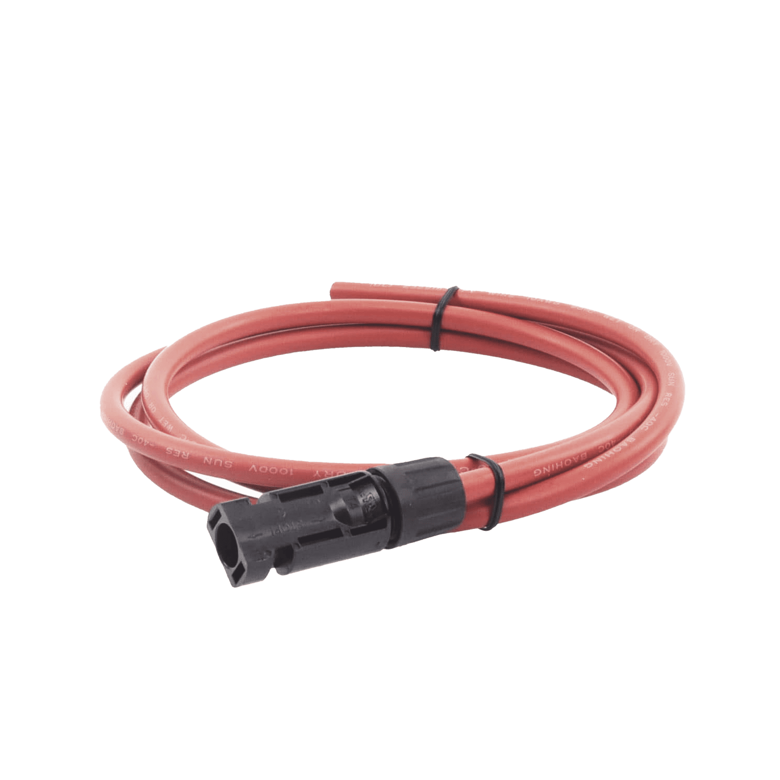 Cable Fotovoltaico, 1.5 m, Rojo, Calibre 10 AWG con Terminal MC4-M en un Extremo CBL-MC4-1.5R - EPCOM POWERLINE