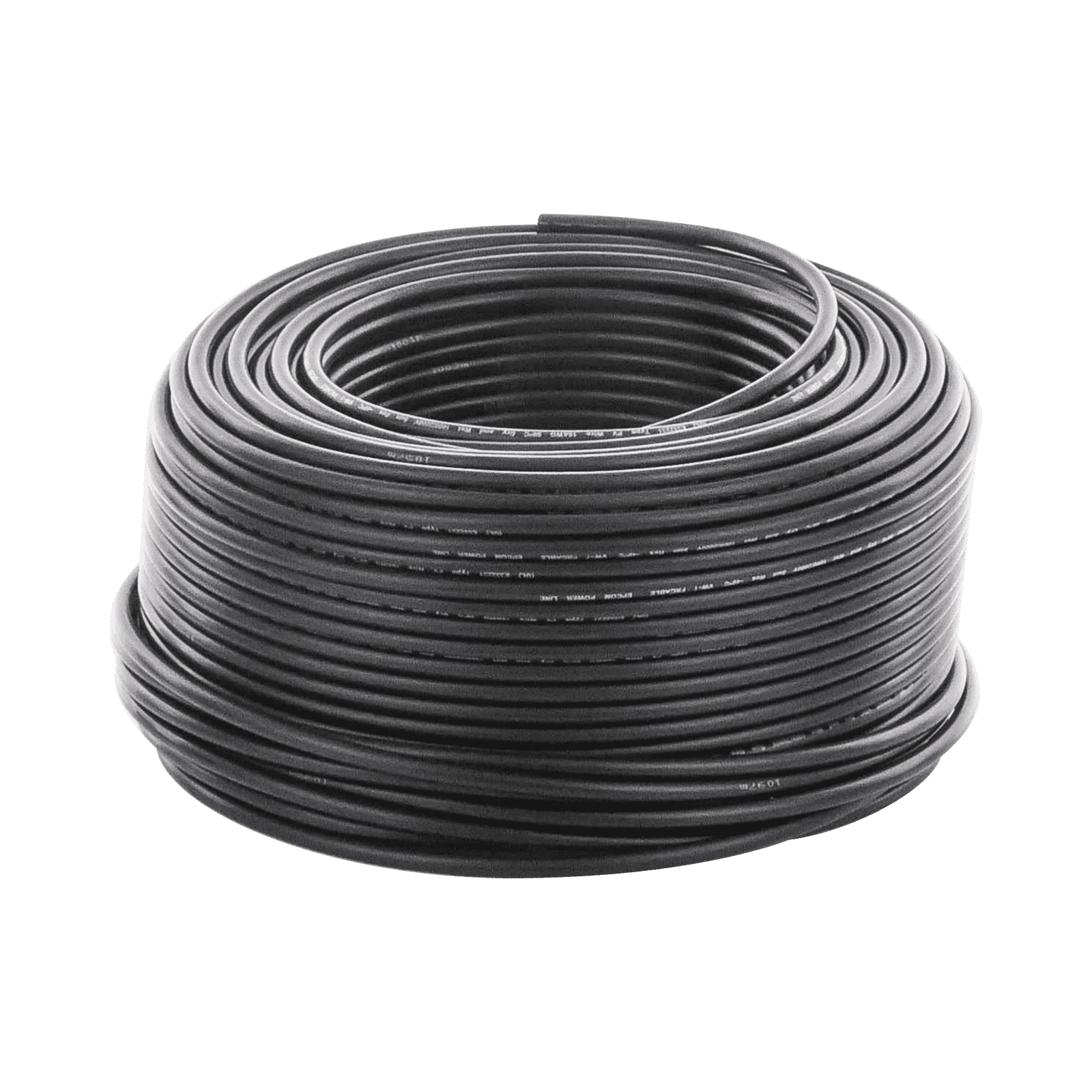 Cable Fotovoltaico Negro / 6mm² (10AWG) / Material COBRE /  2000V / Rollo de 100m CBL-PV-10B/100 - EPCOM POWERLINE