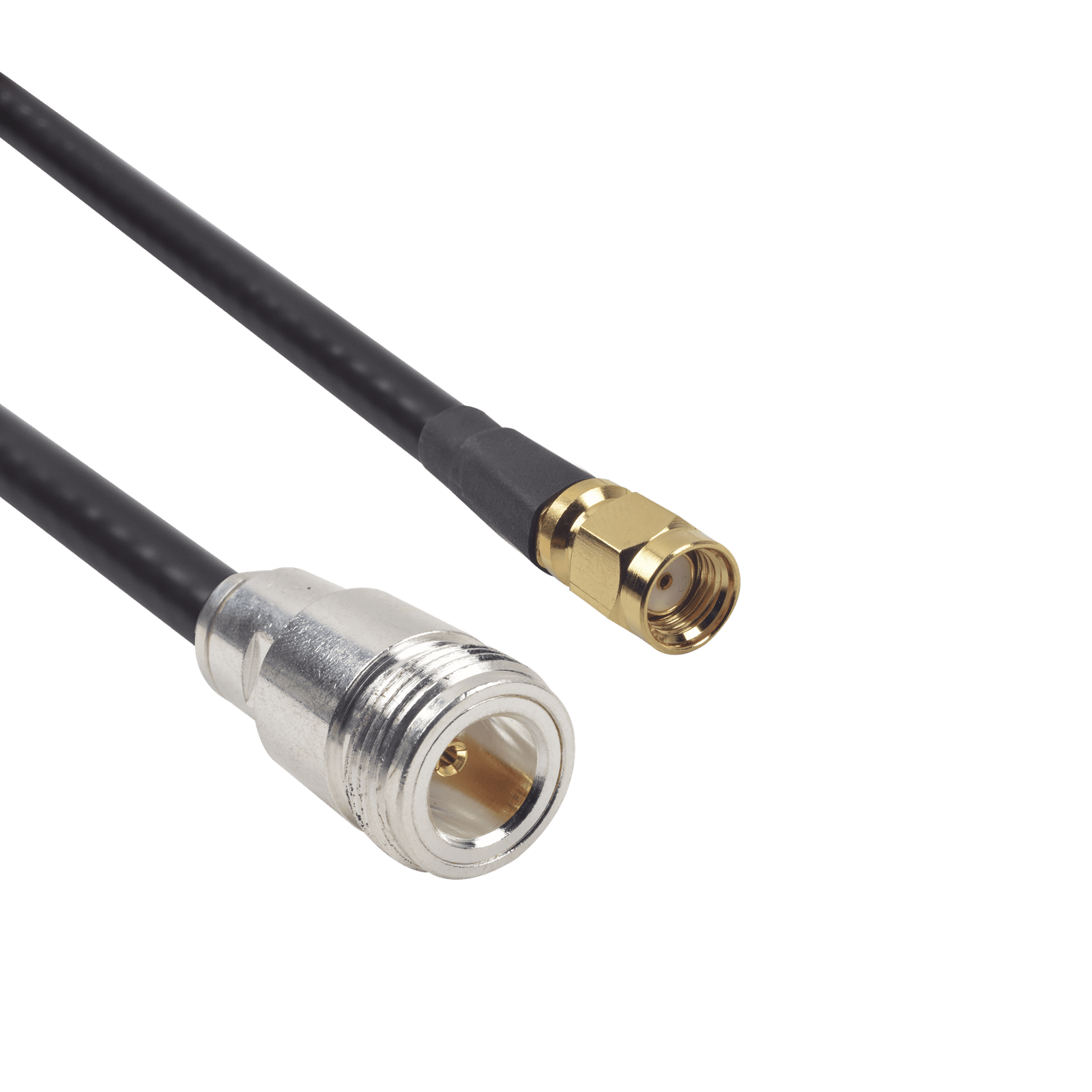 Cable LMR-240UF (Ultra Flex) de 60 cm con conectores N Hembra y SMA Macho Inverso. SNH-240UF-SMAI-60 - EPCOM INDUSTRIAL