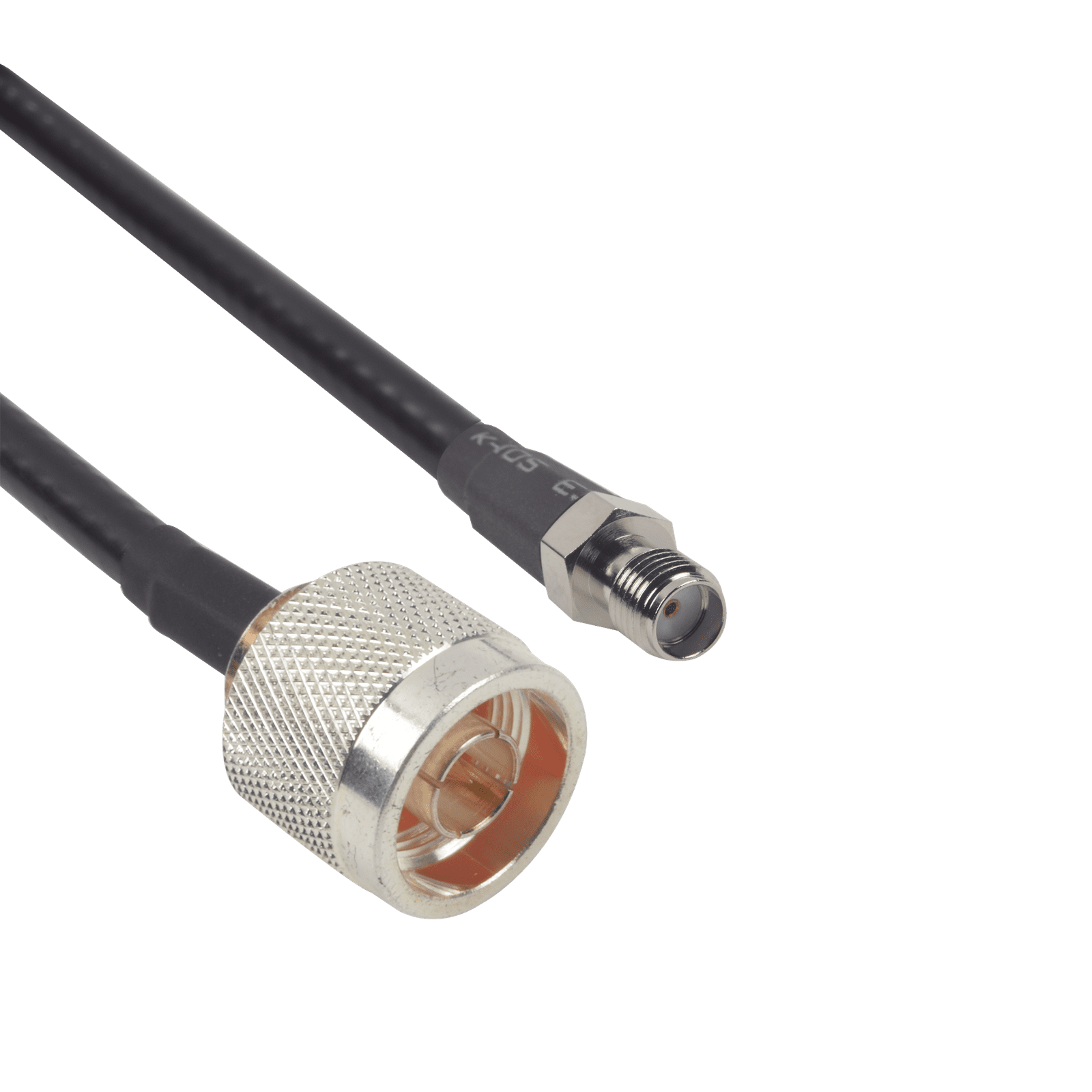 Cable LMR-240UF (Ultra Flex) de 60 cm con conectores N Macho y SMA Hembra. SN-240UF-SMAH-60 - EPCOM INDUSTRIAL