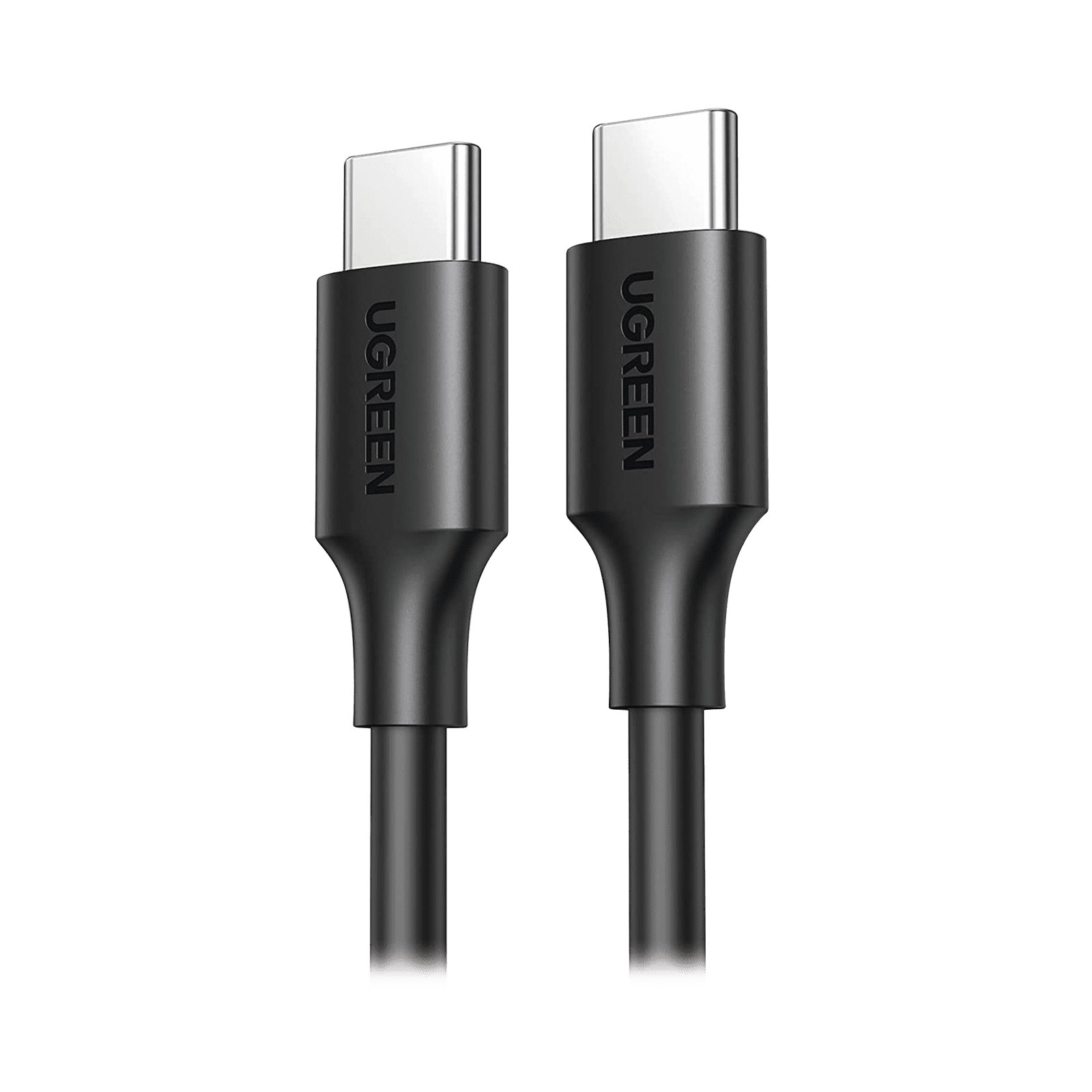 Cable USB-C a USB-C | 1 Metro | Carga Rápida de hasta 60W | Transferencia de datos de 480 Mbps | PD3.0 | QC 4.0/3.0/2.0 | FPC | AFC | Duradero y Flexible| Caja ABS | Cubierta de TPE | Color Negro. 50997 - UGREEN