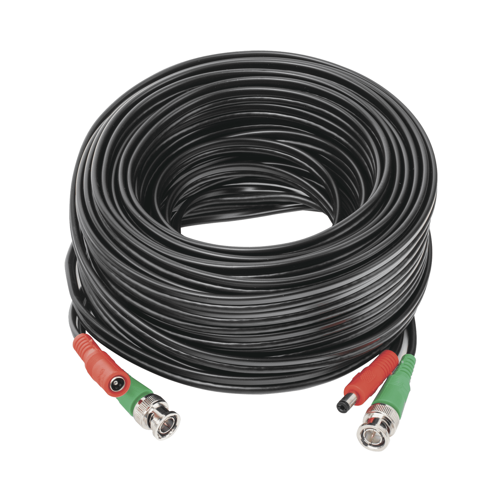 Cable coaxial ( BNC RG59 ) + Alimentación / SIAMÉS / 20 Metros / 100 % COBRE / Para Cámaras 4K  / Uso interior y exterior DIY-20M-HD - EPCOM POWERLINE