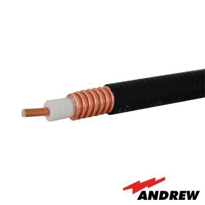 Cable coaxial HELIAX Superflexible de 1/2″, cobre corrugado, blindado, 50 Ohms FSJ4-50B - ANDREW / COMMSCOPE