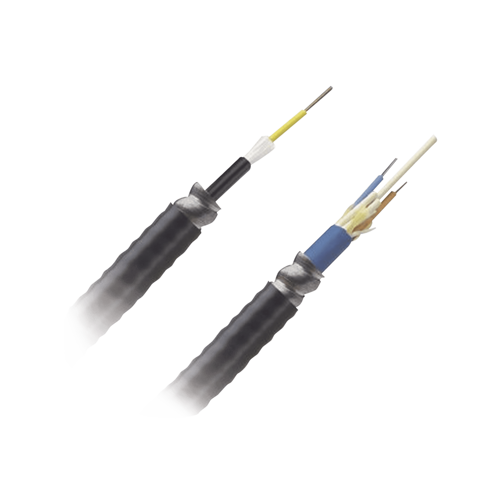 Cable de Fibra Óptica de 12 hilos, Monomodo OS2, Interior/Exterior, Armada, Loose Tube 250um, OFCR (Riser), Precio Por Metro FSGR912Y - PANDUIT