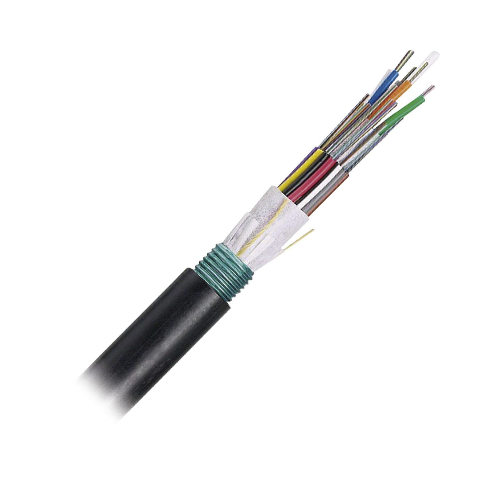 Cable de Fibra Óptica de 24 hilos, OSP (Planta Externa), Armada, 250um, Monomodo OS2, Precio Por Metro FSWN924 - PANDUIT