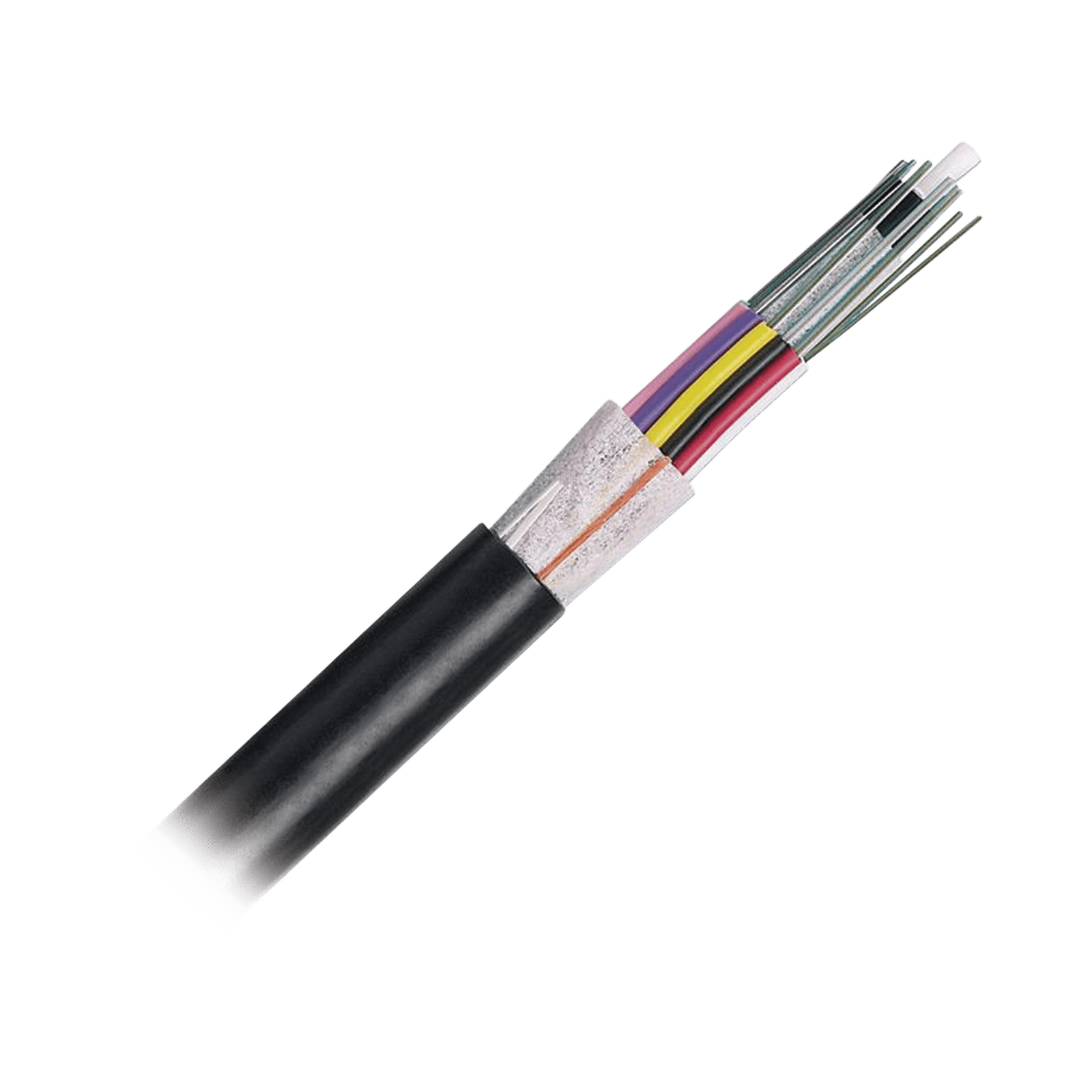 Cable de Fibra Óptica de 24 hilos, OSP (Planta Externa), No Armada (Dieléctrica), 250um, Monomodo OS2, Precio Por Metro FSTN924 - PANDUIT