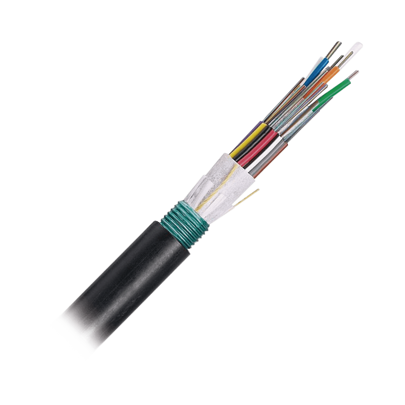 Cable de Fibra Óptica de 6 hilos, OSP (Planta Externa), Armada, 250um, Monomodo OS2, Precio Por Metro FSWN906 - PANDUIT