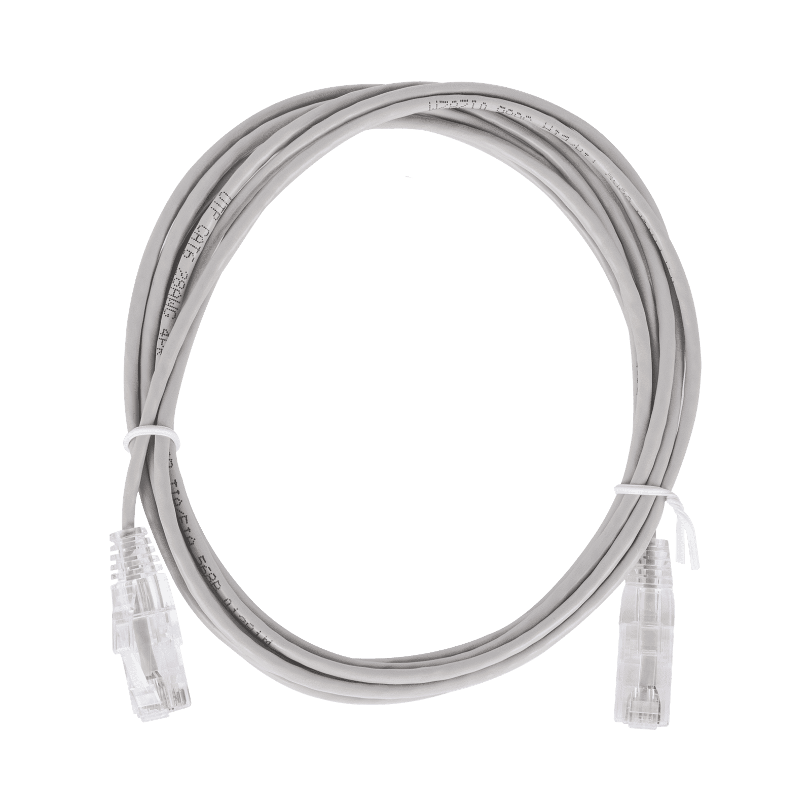 Cable de Parcheo Slim UTP Cat6 – 2 m Gris Diámetro Reducido (28 AWG) LP-UT6-200-GY28 - LINKEDPRO BY EPCOM