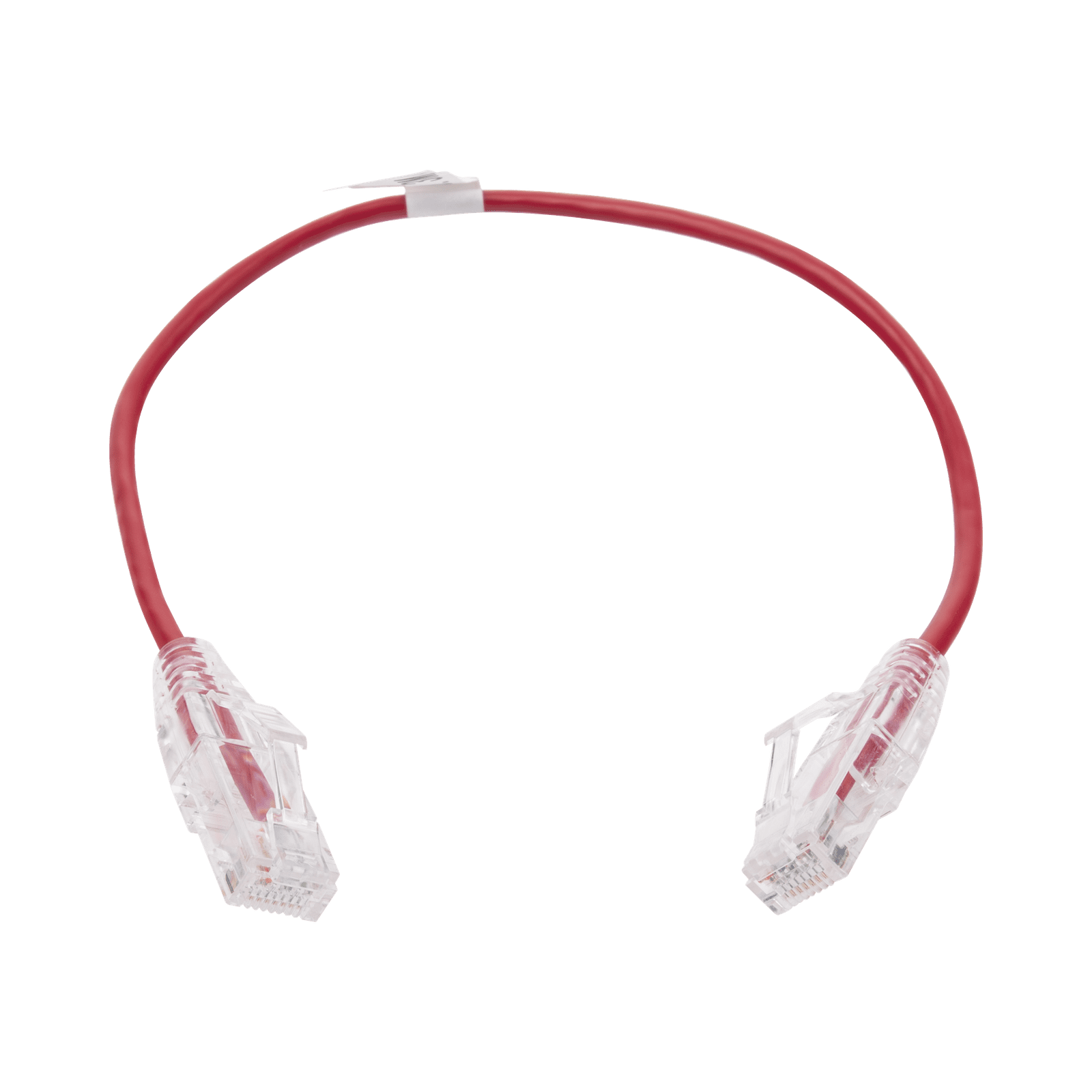 Cable de Parcheo Slim UTP Cat6 – 30 cm Rojo Diámetro Reducido (28 AWG) LP-UT6-030-RD28 - LINKEDPRO BY EPCOM