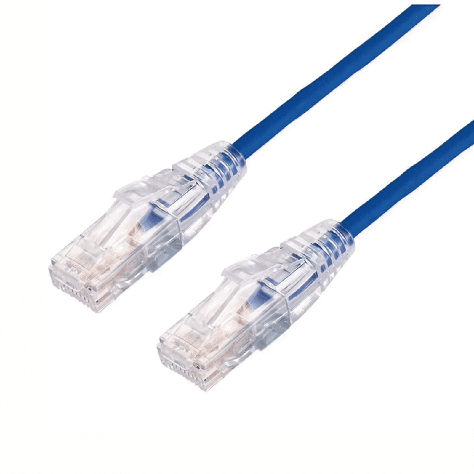 Cable de Parcheo Slim UTP Cat6A – 0.5 m Azul, Diámetro Reducido (28 AWG) LP-UT6A-05-BU28 - LINKEDPRO BY EPCOM