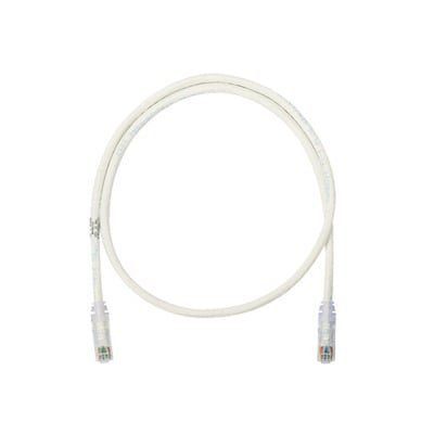 Cable de parcheo UTP Categoría 6, con plug modular en cada extremo – 3 m. – Blanco mate NK6PC10Y - PANDUIT