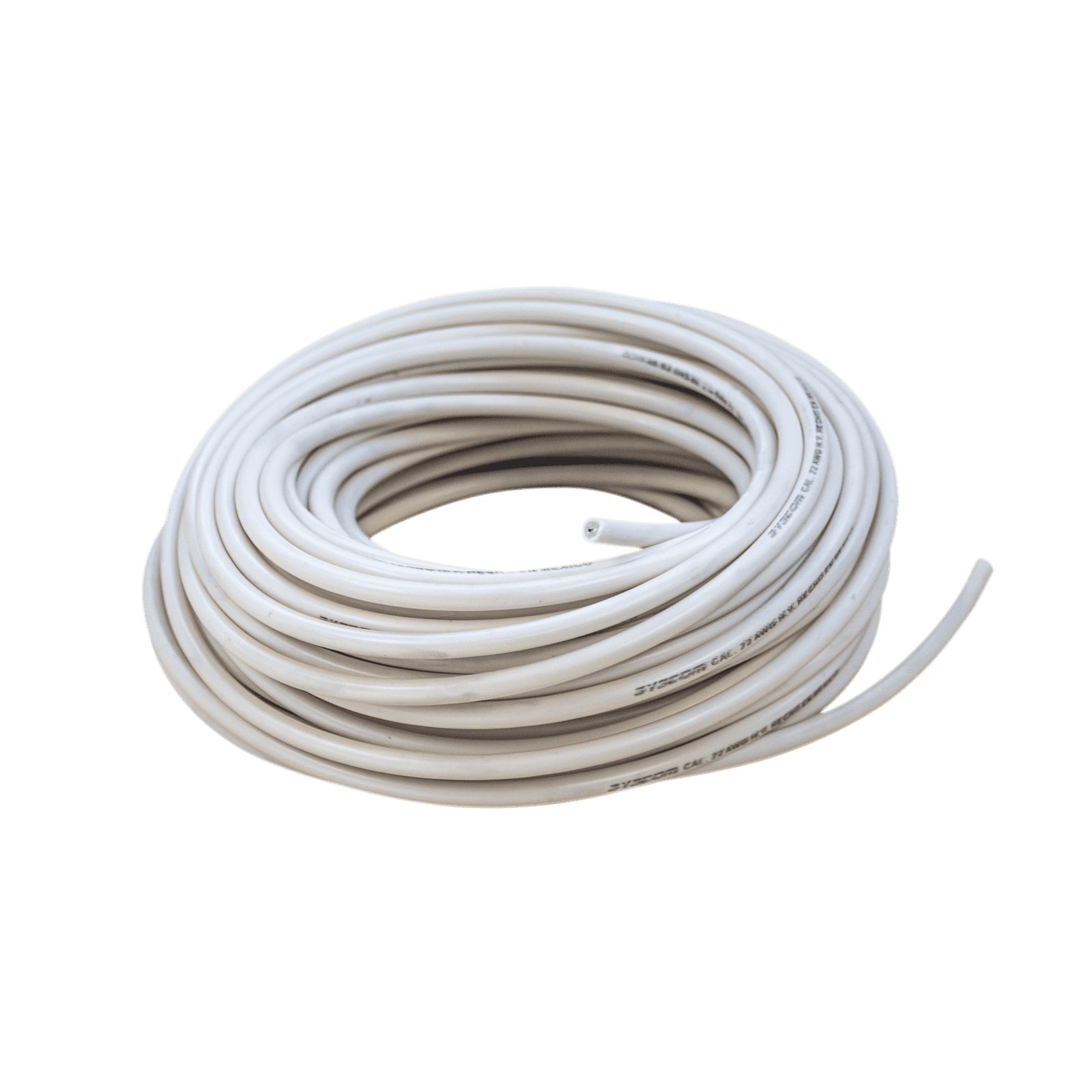 Cable doble aislado de alta durabilidad para cercas electrificadas Bobina con 25 mts (Cable bujia) AWG25 - SFIRE