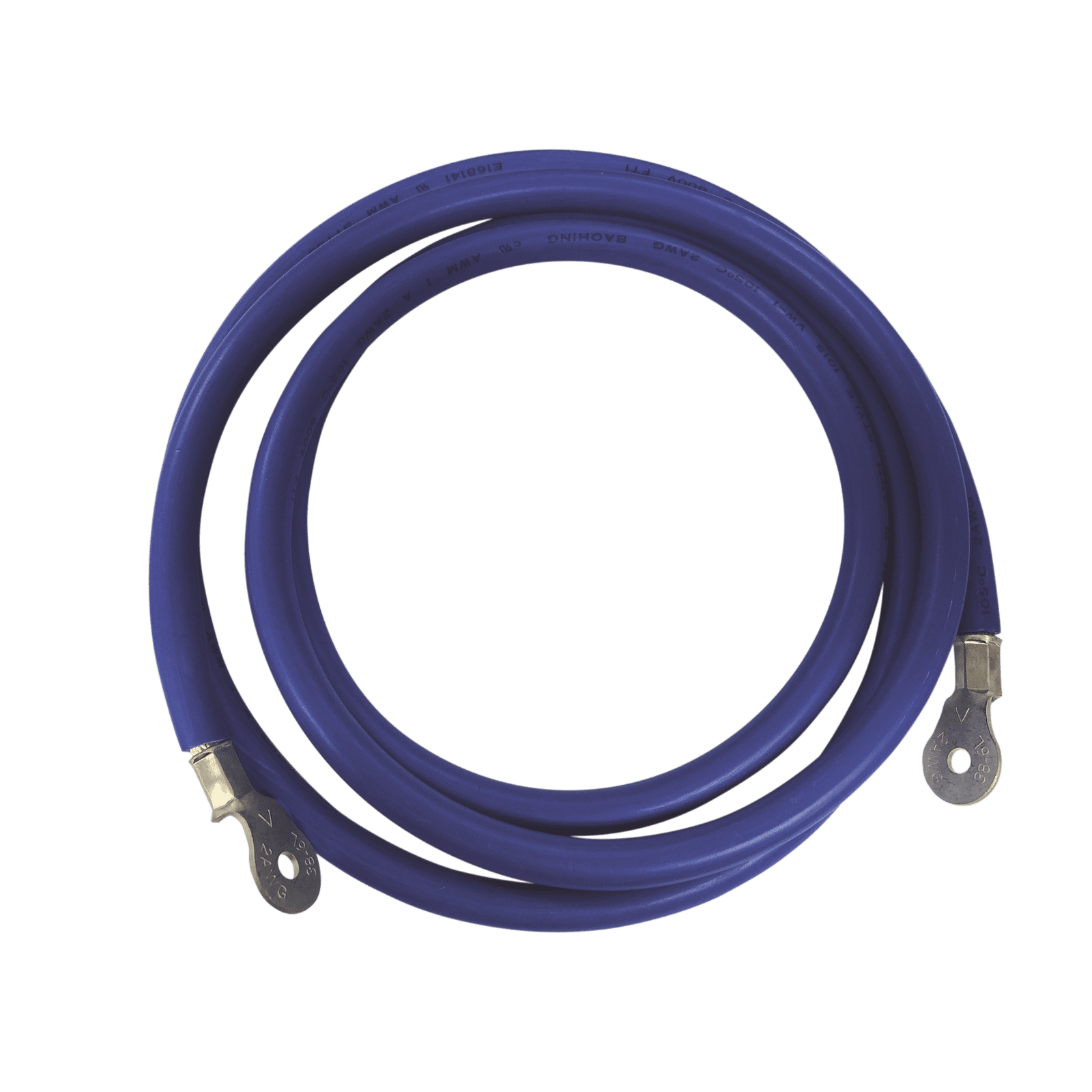 Cable para Baterías,  2.2 m Azul Calibre 2 AWG con Terminales de Ojo en Ambos Extremos CBL-2AWG-2.2B - EPCOM POWERLINE