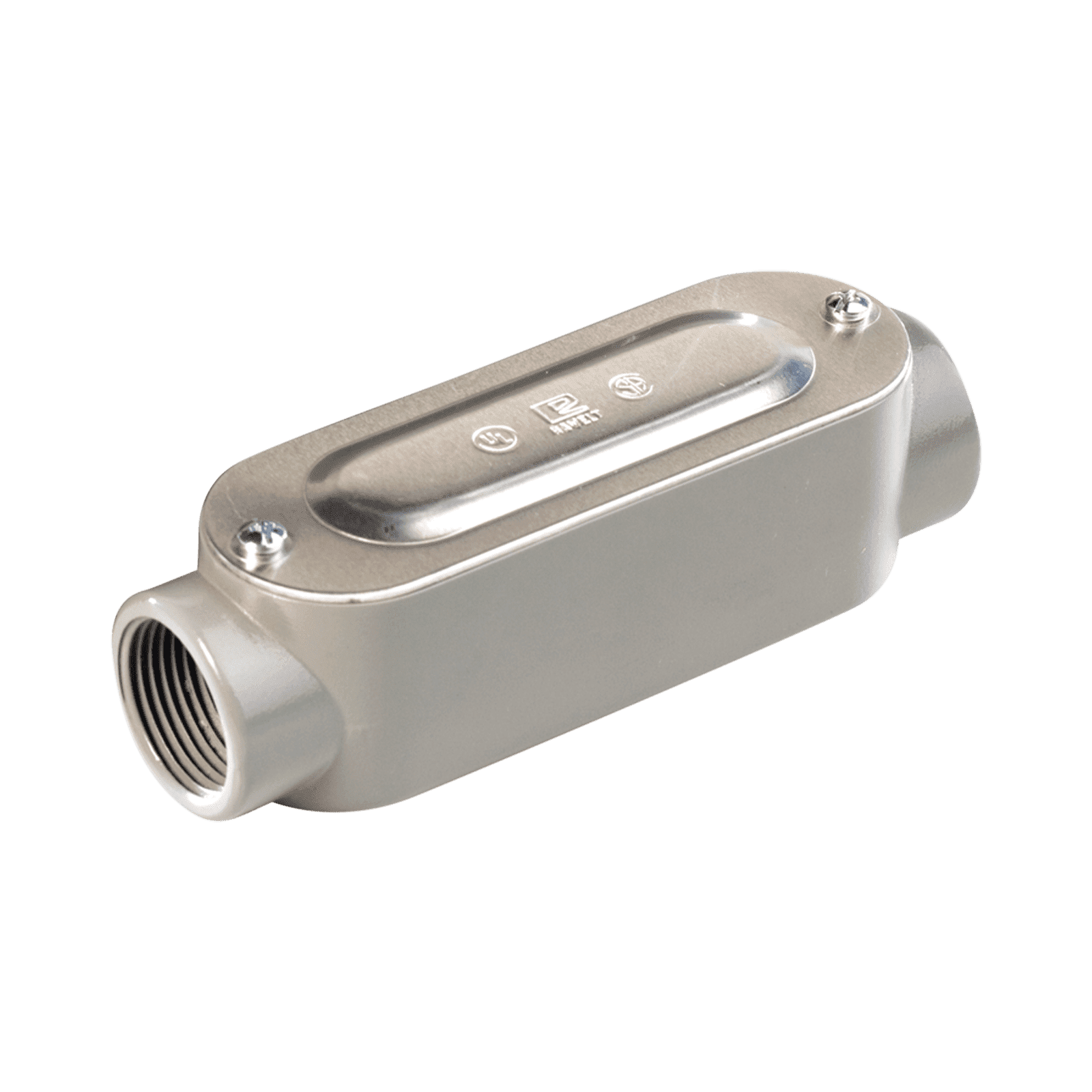 Caja Condulet tipo C de 1″ (25.4 mm) Incluye tapa y tornillos. OC-0331C - RAWELT