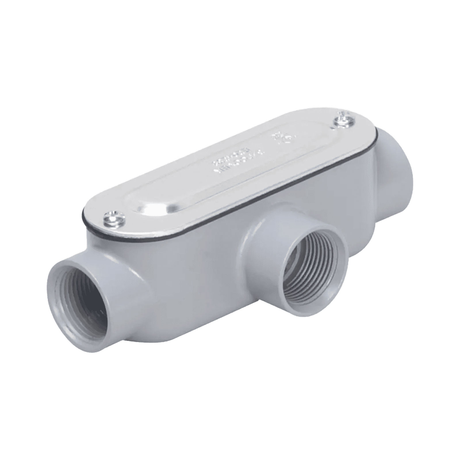 Caja Condulet tipo T de 1/2″ (12.7 mm) / Con tapa y empaque. HUB-RLT-050 - HUBBELL TAYMAC