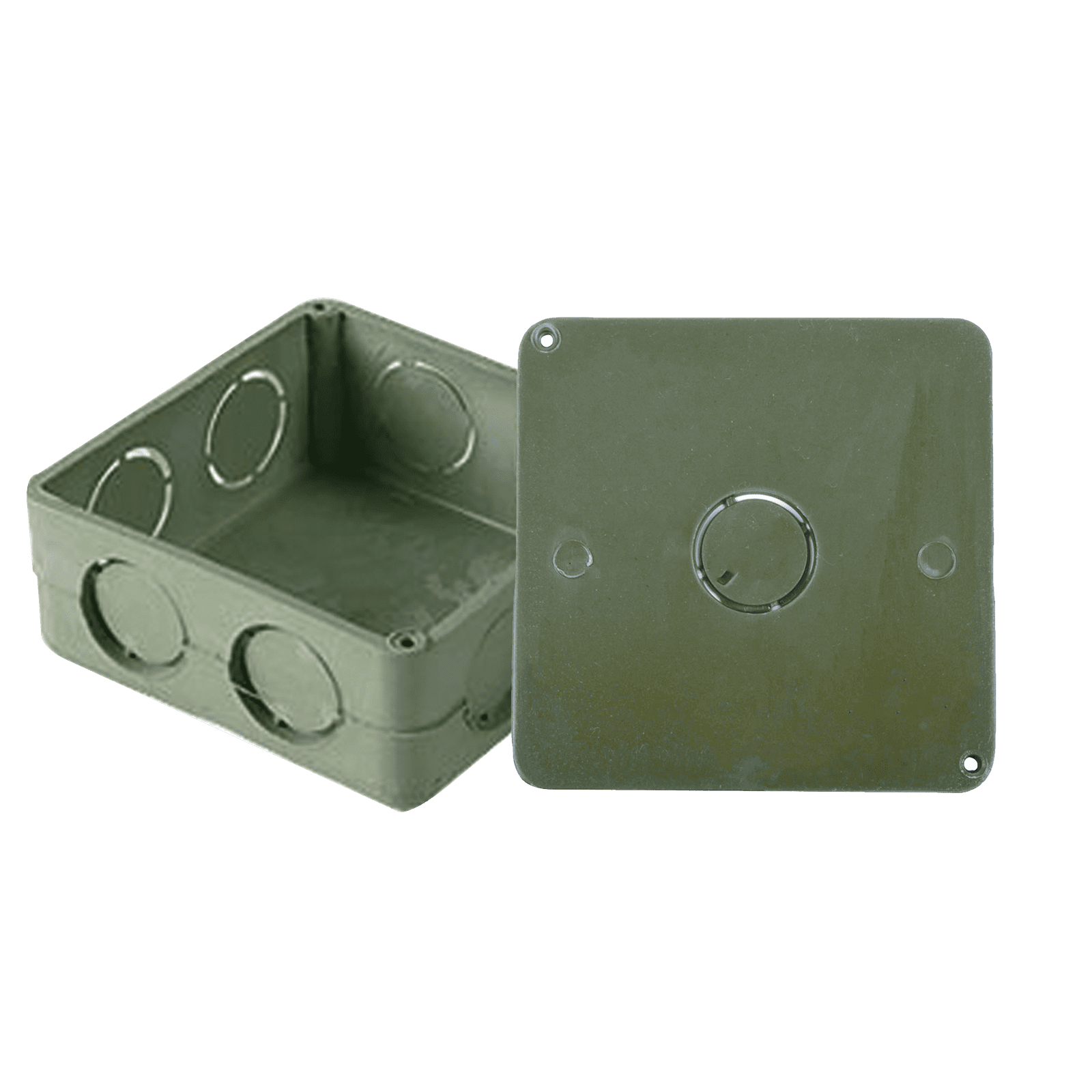 Caja Cuadrada y Tapa de 1″ para instalaciones con tubería PVC Conduit pesado. ATUP-100CYT - AMANCO-WAVIN