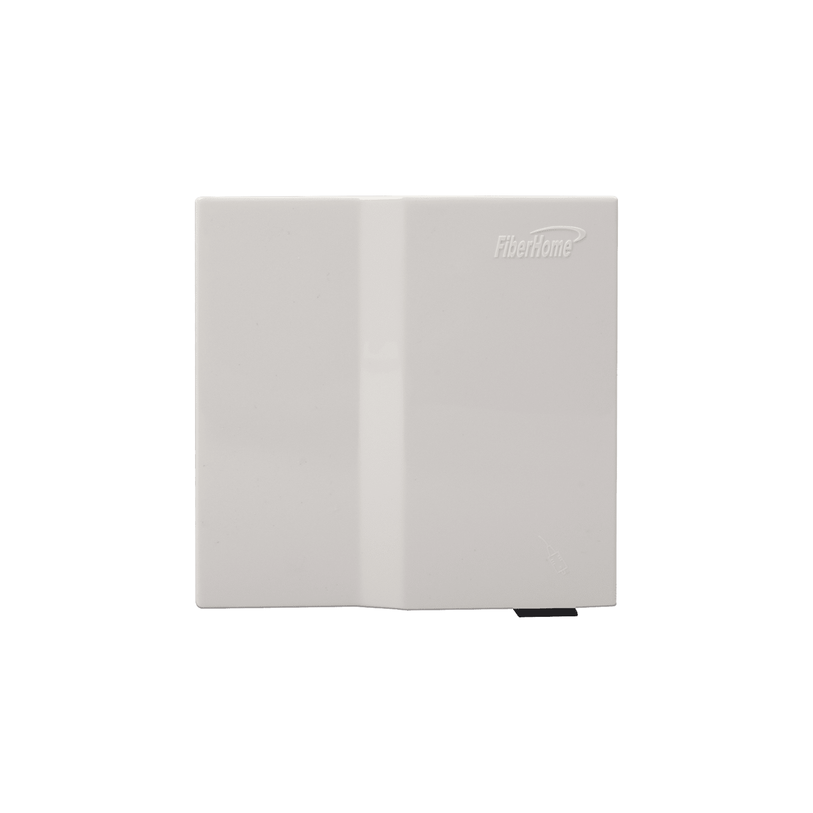 Caja Terminal de Fibra Óptica (Roseta) con un Acoplador SC/APC, color Blanco FTB-501 - FIBERHOME