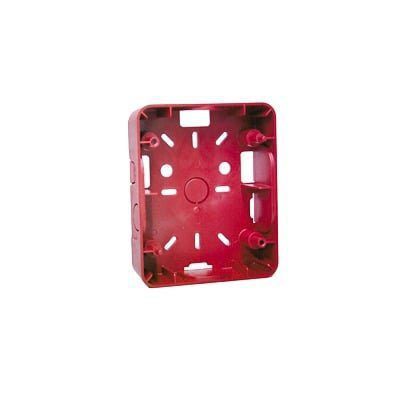 Caja Trasera Resistente a la Intemperie, Roja (para usar con la serie de estrobos HE) (0500-06360) De Hochiki HSB-R - HOCHIKI