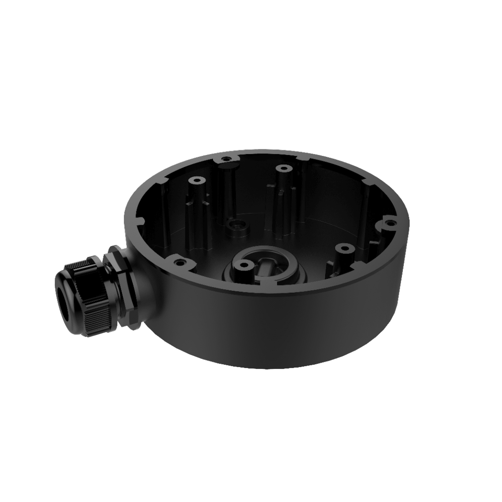 Caja de Conexión de Exterior Color Negro / Compatible con DS-2CD2543G2-I(S)(BLACK) DS-1280ZJ-DM46(BLACK) - HIKVISION