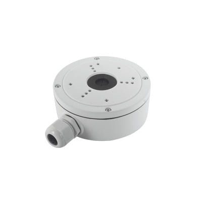 Caja de Conexiones de Exterior con Tapa para Cámaras Tipo Domo, Turret y Bala / IP66 DS-1280ZJ-S - HIKVISION