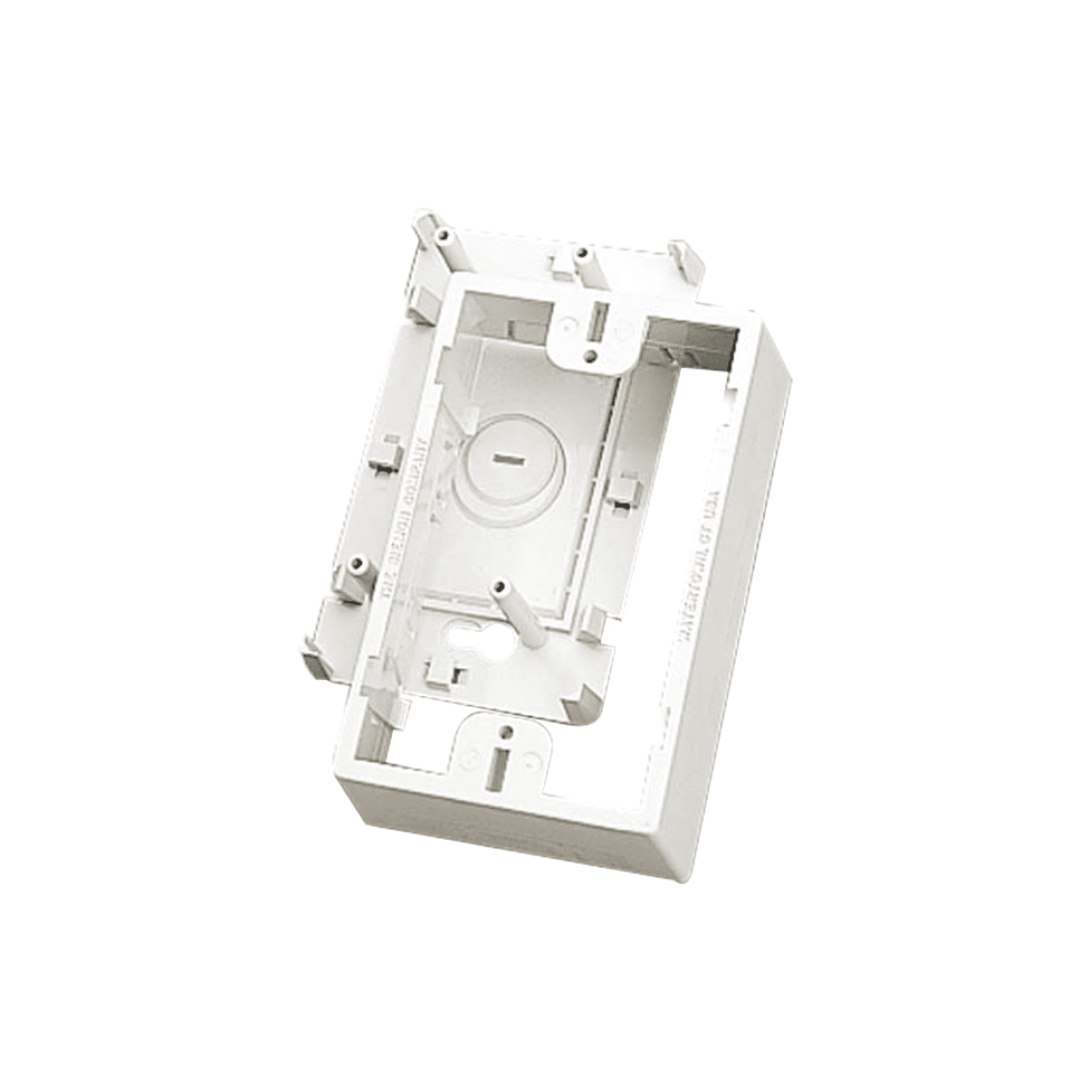 Caja de Montaje Superficial, Para Placas de Pared (Face Plates), Color Blanco CT4-BOX-02 - SIEMON