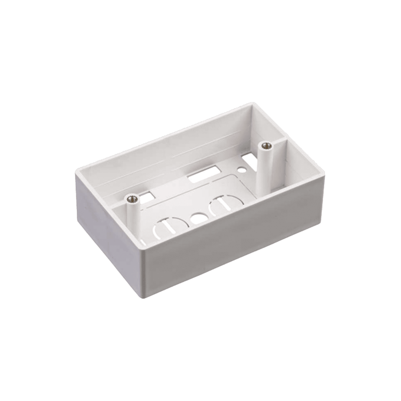 Caja de Pared Universal, Color blanco, Para montaje con Placas de Pared LP-FP-33 - LINKEDPRO BY EPCOM