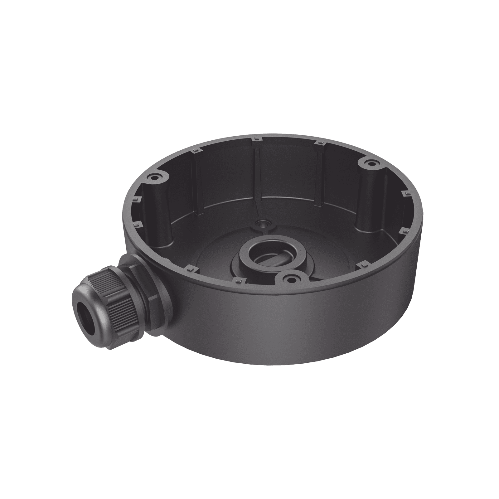 Caja de conexión de Exterior Color Negro / Compatible con DS-2CD2343G2-I(U)(BLACK) DS-1280ZJ-DM8(BLACK) - HIKVISION