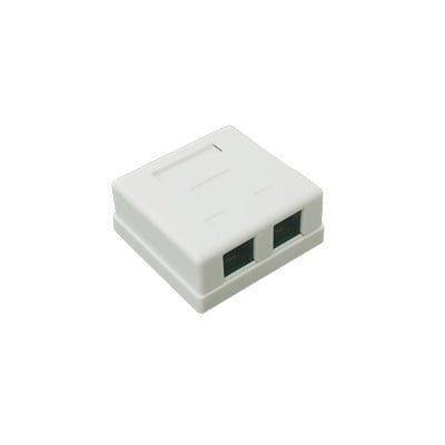 Caja de pared con Jack UTP Cat5e y Jack RJ11 telefónico LP-WP-09 - LINKEDPRO BY EPCOM